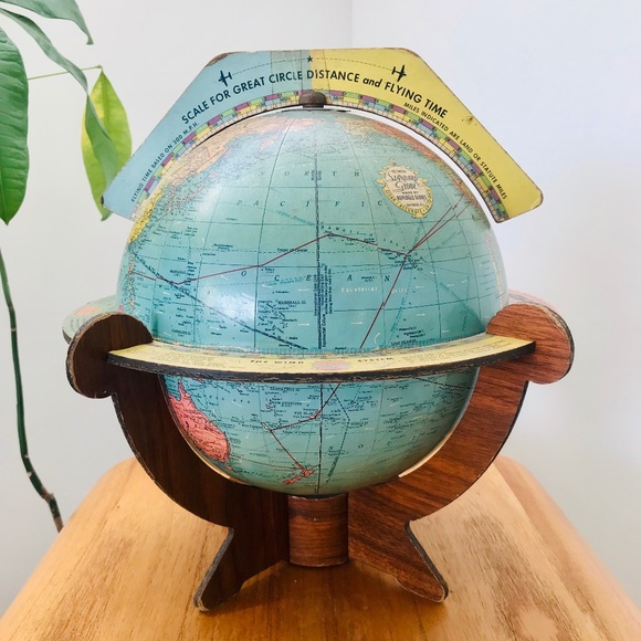 Vintage WWII Aviation Globe - Picture 1 of 17